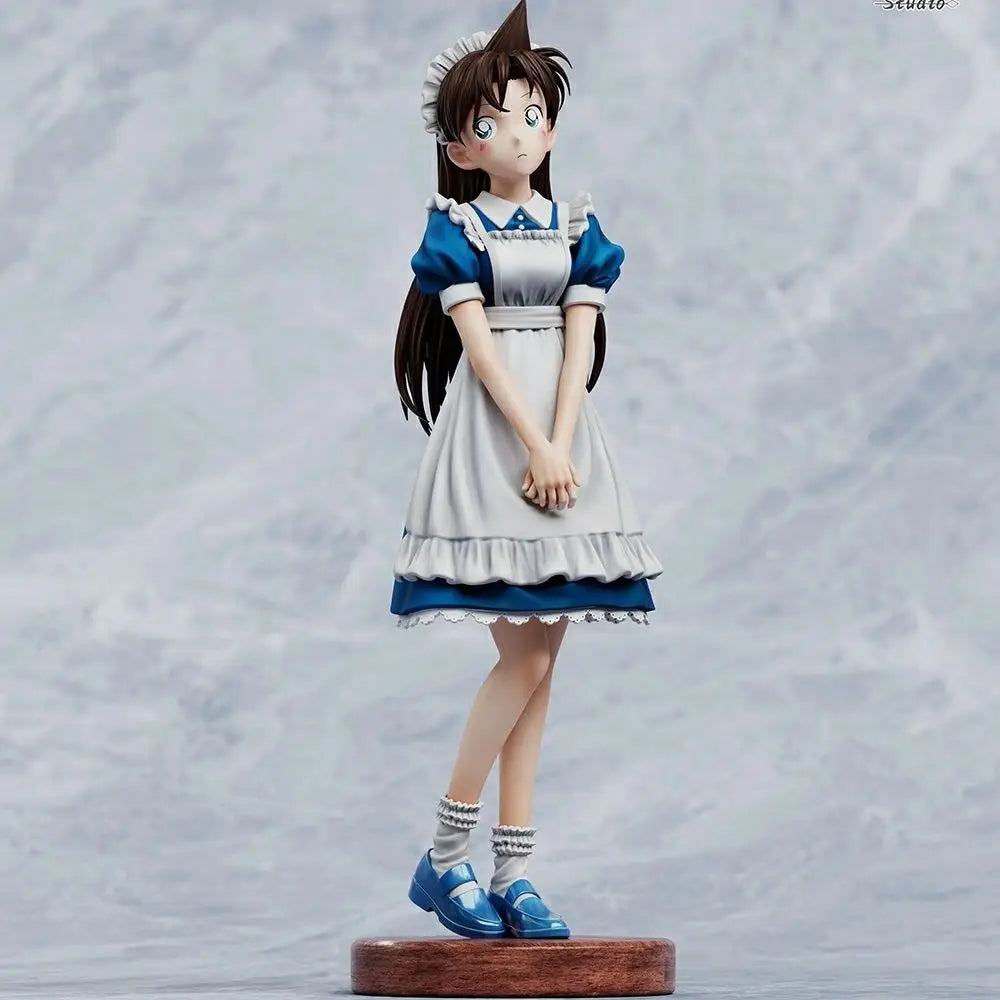 New Detective Conan Anime Figure Mouri Ran Action Figures Two Colors Model Statue Collection Desk Decoration Kids Toys Gifts