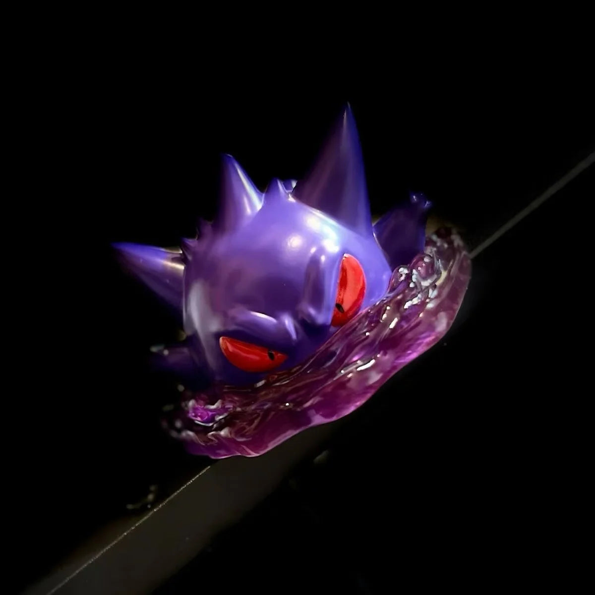 Anime Pokemon  Figure Gengar Figure Cute Ectoplasma Figurine Refrigerator Magnet Model Statue Doll Collection Decoration Toy Gif