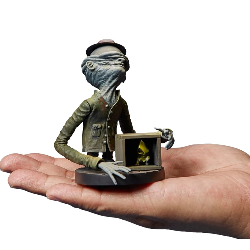 9cm Little Nightmares Nomes The Janitor Anime Game Figure Little Nightmares II Mono/ Six Action Figure Collectible Model Toys