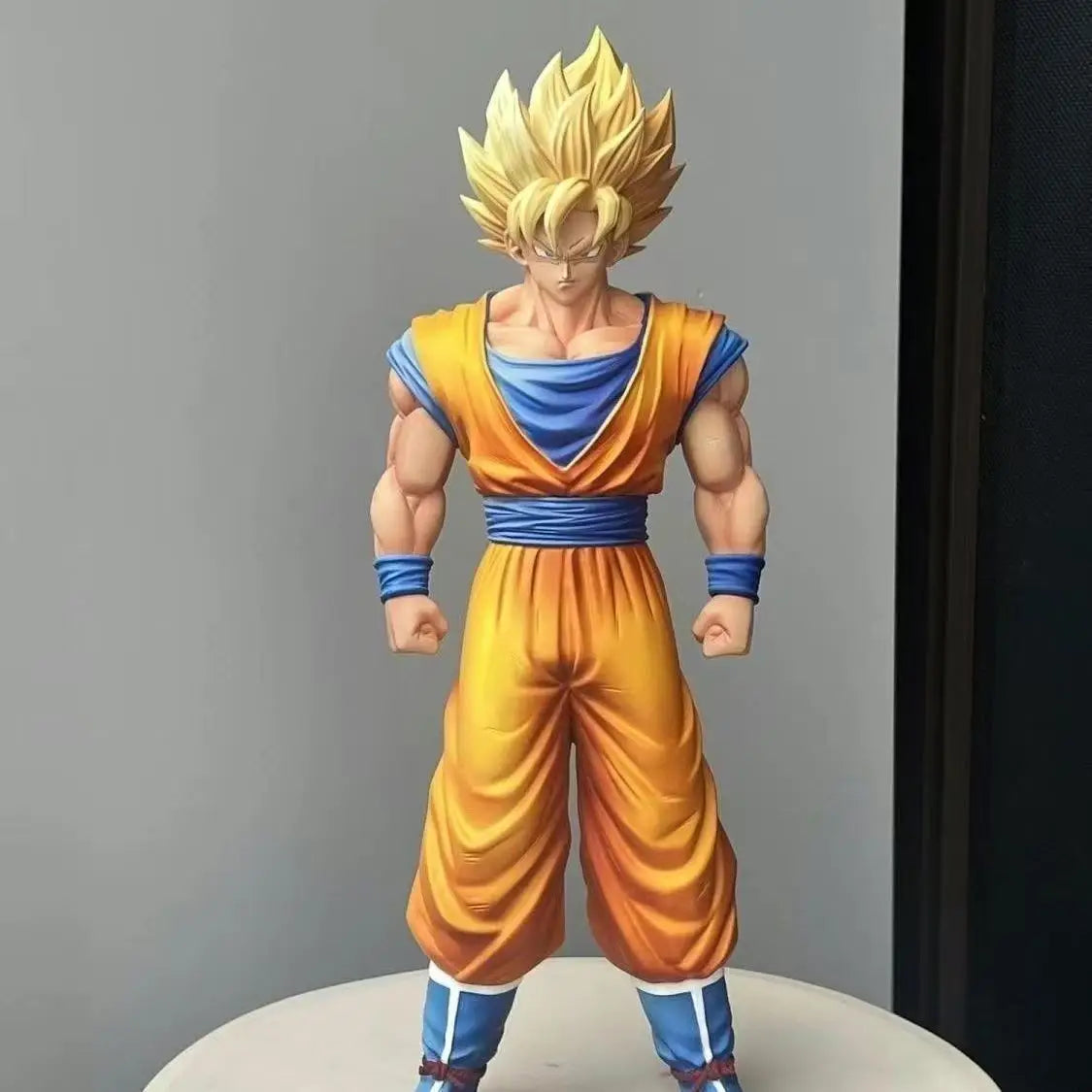 31.5cm/12.4inch Dragon Ball Z Sjj1 Ssj2 Goku Figure Son Goku Super Saiyan Action Figures Pvc Statue Collection Model Toys Gifts