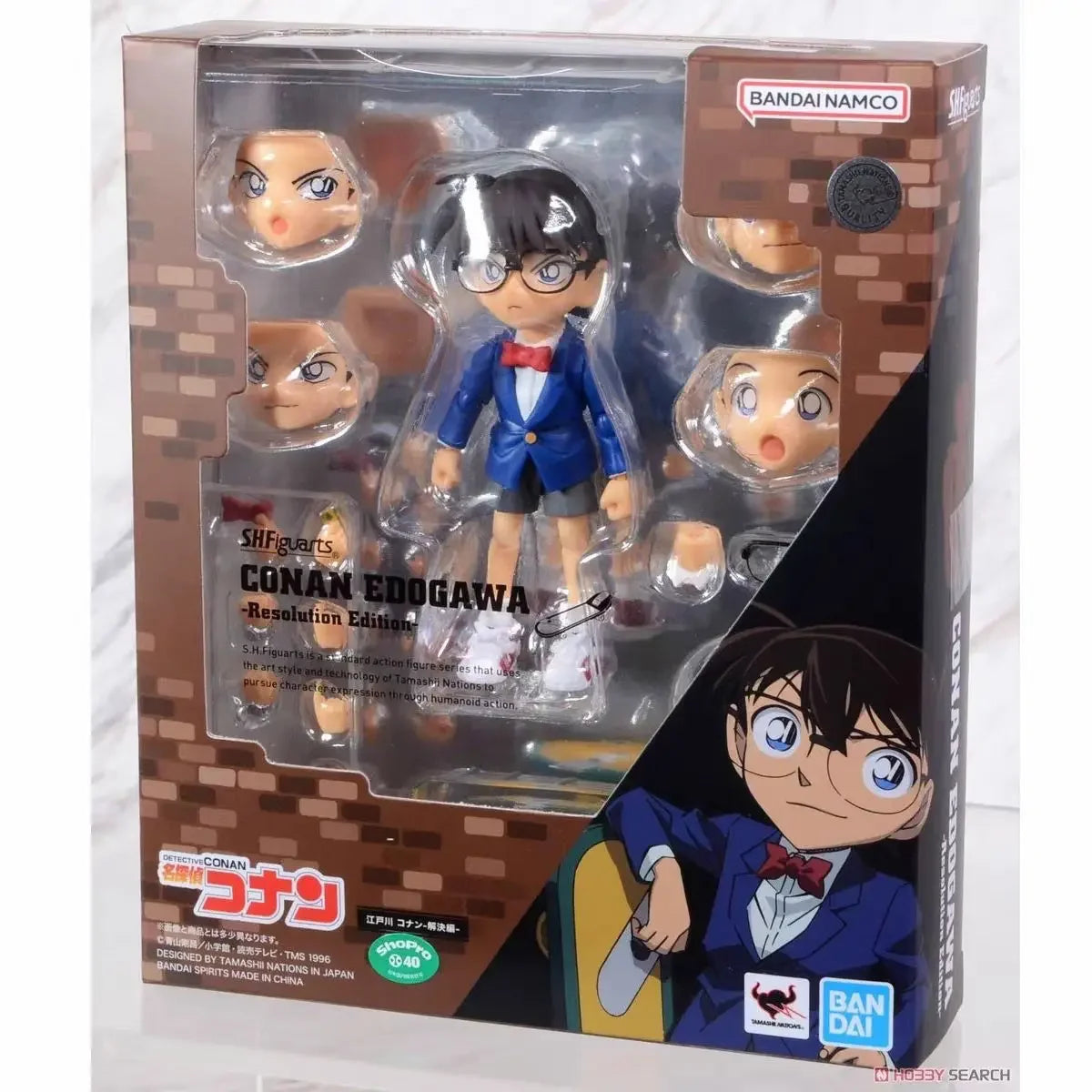 Bandai S.H.Figuarts SHF Detective Conan Resolution Edition Conan Edogawa Rachel Moore Mouri Kogorou Anime Figures Toys In Stock