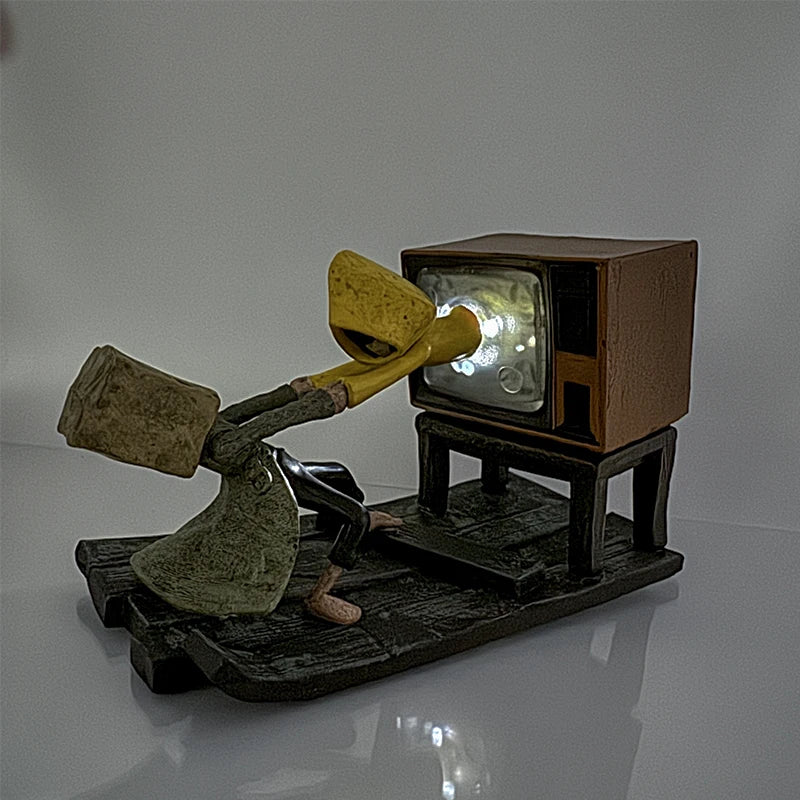 6cm Little Nightmares Nomes Six Anime Game Figure Little Nightmares II Mono Action Figure Adult Collectible Model Doll Toys Gift