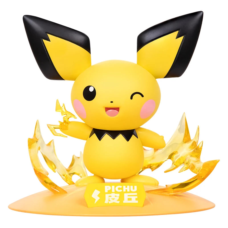 FUNISM Genuine Pokemon Action Figures Pikachu Mewtwo Figurine Gardevoir Sylveon Anime Collect Model Pocket Monster Toy Kids Gift