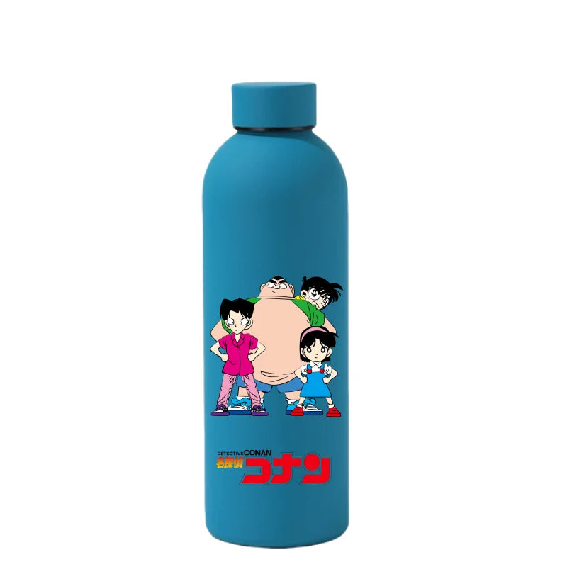 Detective Conan Vacuum Mug Student Sports Travel Water Bottle Rachel Moore Jimmy Kudo 316 Stainless Steel Cup Christmas Gift