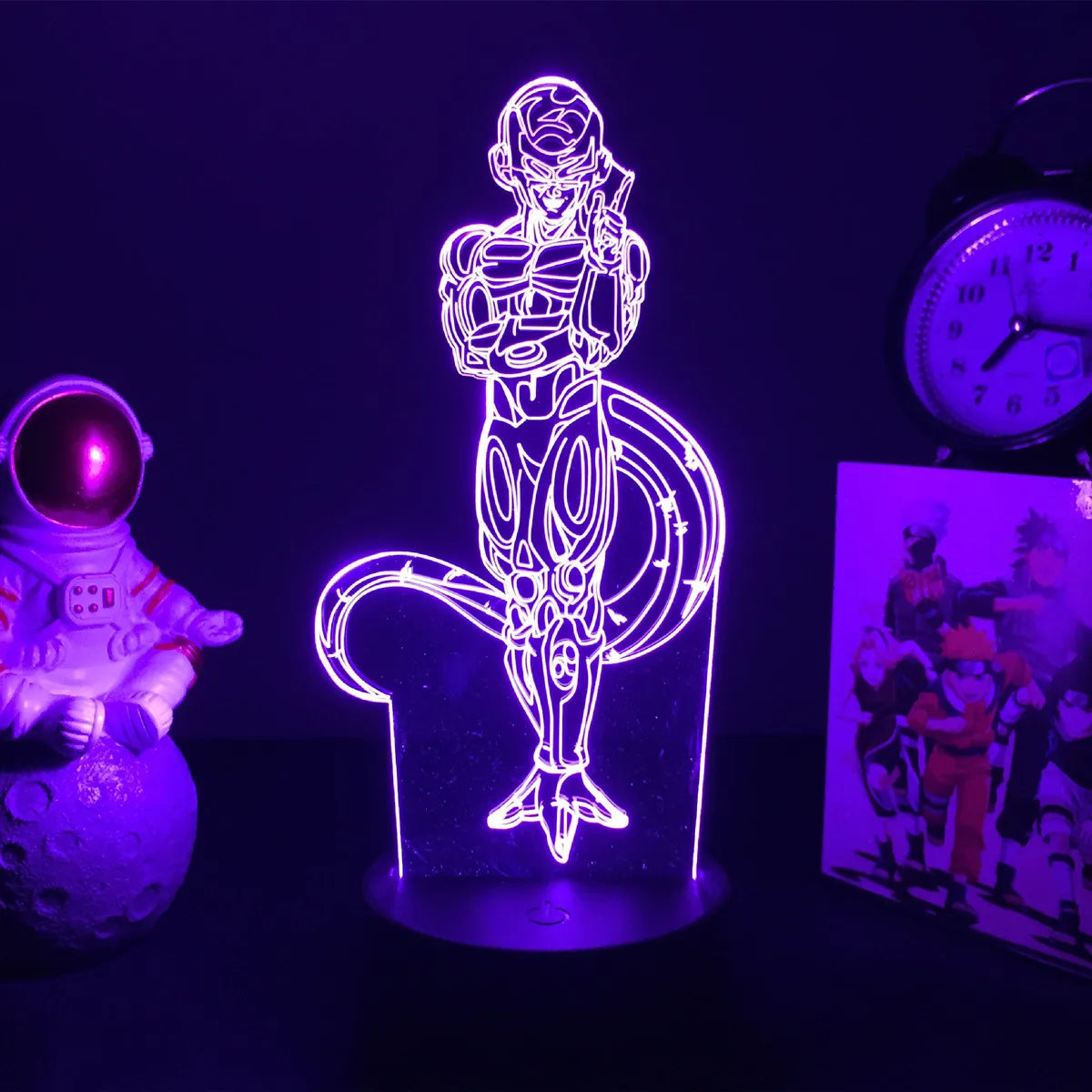 Anime Dragon Ball Lamp Led Acrylic Stand Super Saiyan Goku Figure For  Child Bedroom Decor Nightlight Cool Kids Birthday Gift