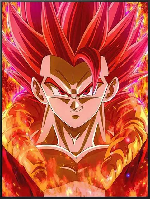 Japanese Anime Canvas Painting Dragon Ball Z Goku Cartoon Posters Print Mural Pictures Wall Art Children's Room Home Decor Gifts