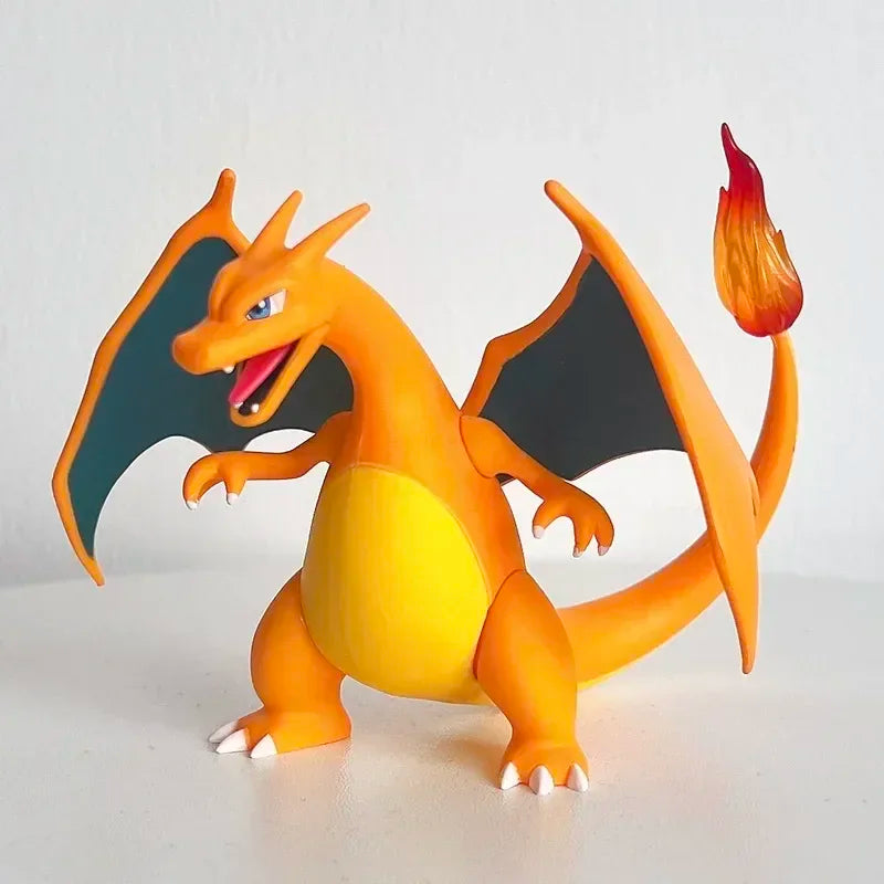 10cm Pokemon Anime Charizard Action Figures Pocket Monster Model Doll Collectible Toys Cartoon Charmander Decoration Kids Gift