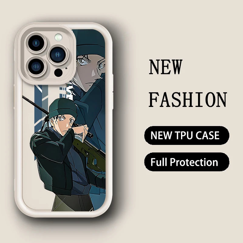 New Detectives Conans KIDs Phone Case For Samsung Galaxy A16 A06 A35 A55 A25 A05s A15 A54 A34 A24 A14 A05 4G 5G Soft TPU Cover