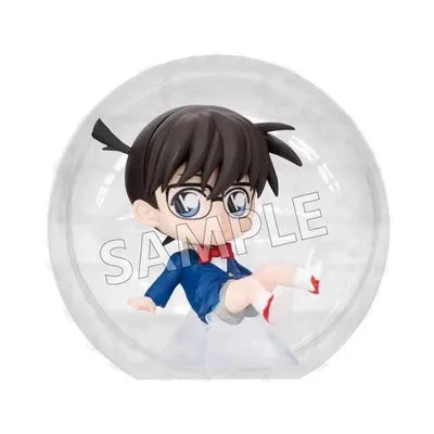 Genuine Gacha Scale Model Detective Conan Sitting Position Doll Haibara Ai Gin Furuya Rei Action Figure Toys