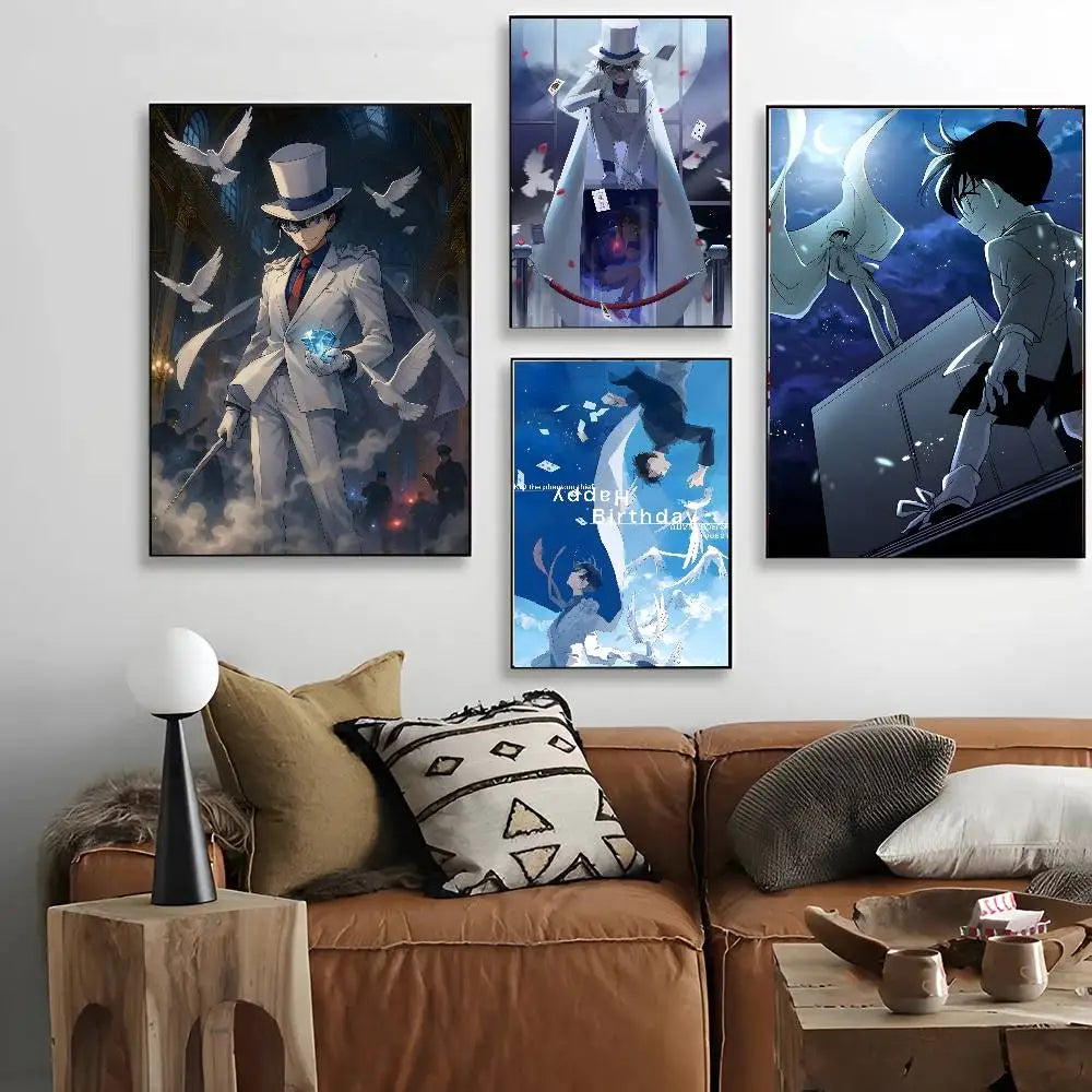 KT-Detective Conan J-Jason Kidd Poster Canvas Painting Poster With Prints Home Bedroom Living Room Decoration Gift