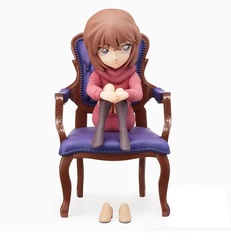 11CM Q.ver Detective Conan Anime Figure TMS Entertainment PVC Action Figure Anita Hailey Figurine Collection Model Doll Gift