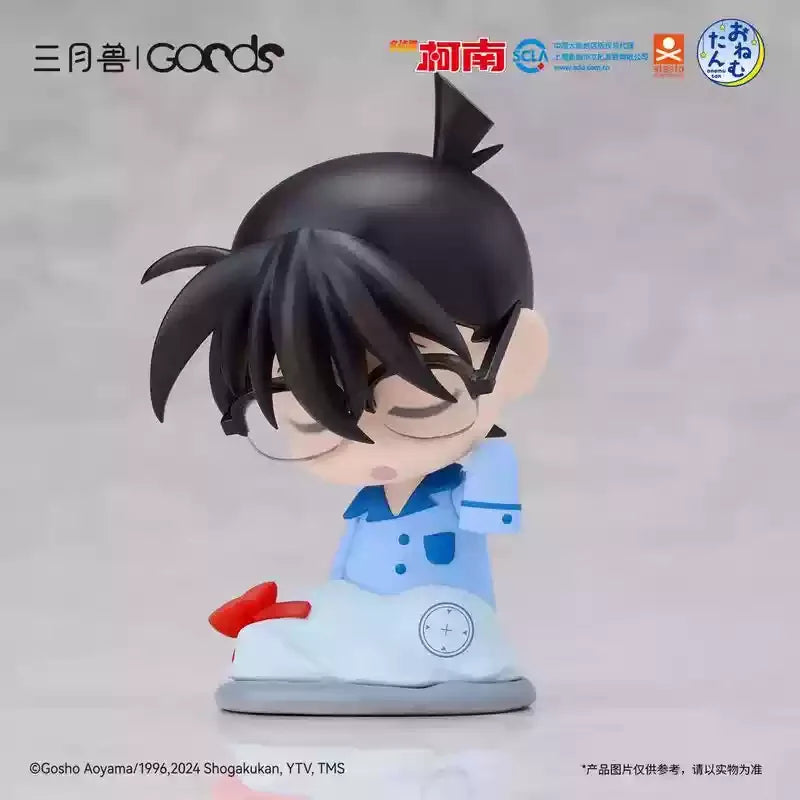 Genuine GOODS Detective Conan Cloth Group Series intersting Box Shinichi Mauryan Kiddo Hand Figure Ornament