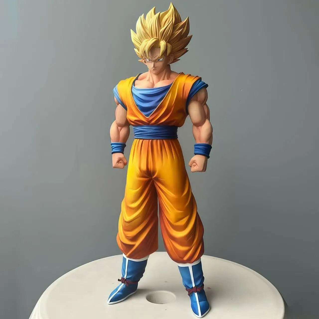 31.5cm/12.4inch Dragon Ball Z Sjj1 Ssj2 Goku Figure Son Goku Super Saiyan Action Figures Pvc Statue Collection Model Toys Gifts