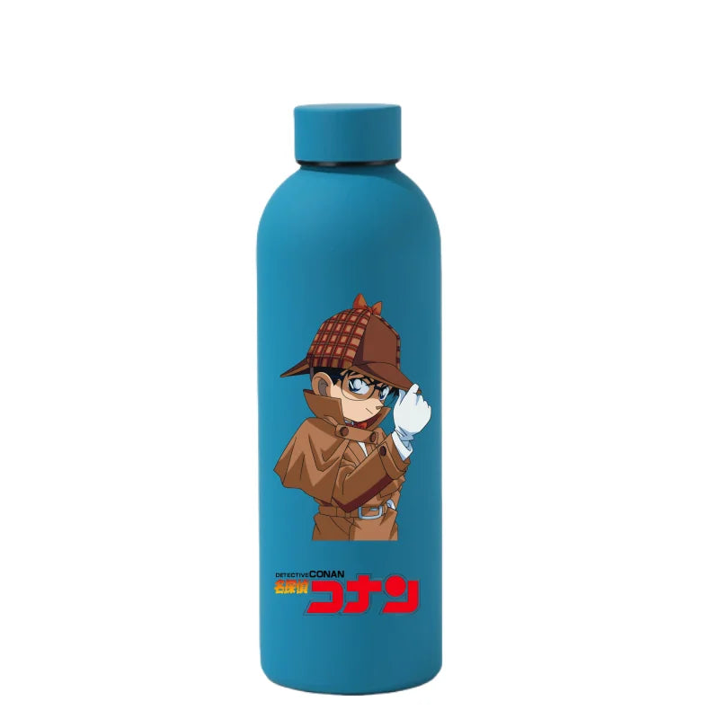 Detective Conan Vacuum Mug Student Sports Travel Water Bottle Rachel Moore Jimmy Kudo 316 Stainless Steel Cup Christmas Gift