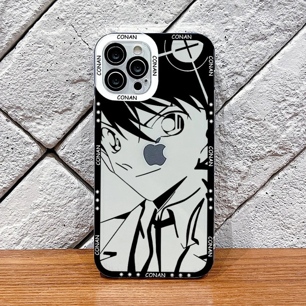 Detective Conan Jimmy Kudo Phone Case for Samsung Galaxy A71 A55 A54 A53 A52 A51 A34 A33 A32 A23 A14 A13 A12 A06 4G 5G Cover