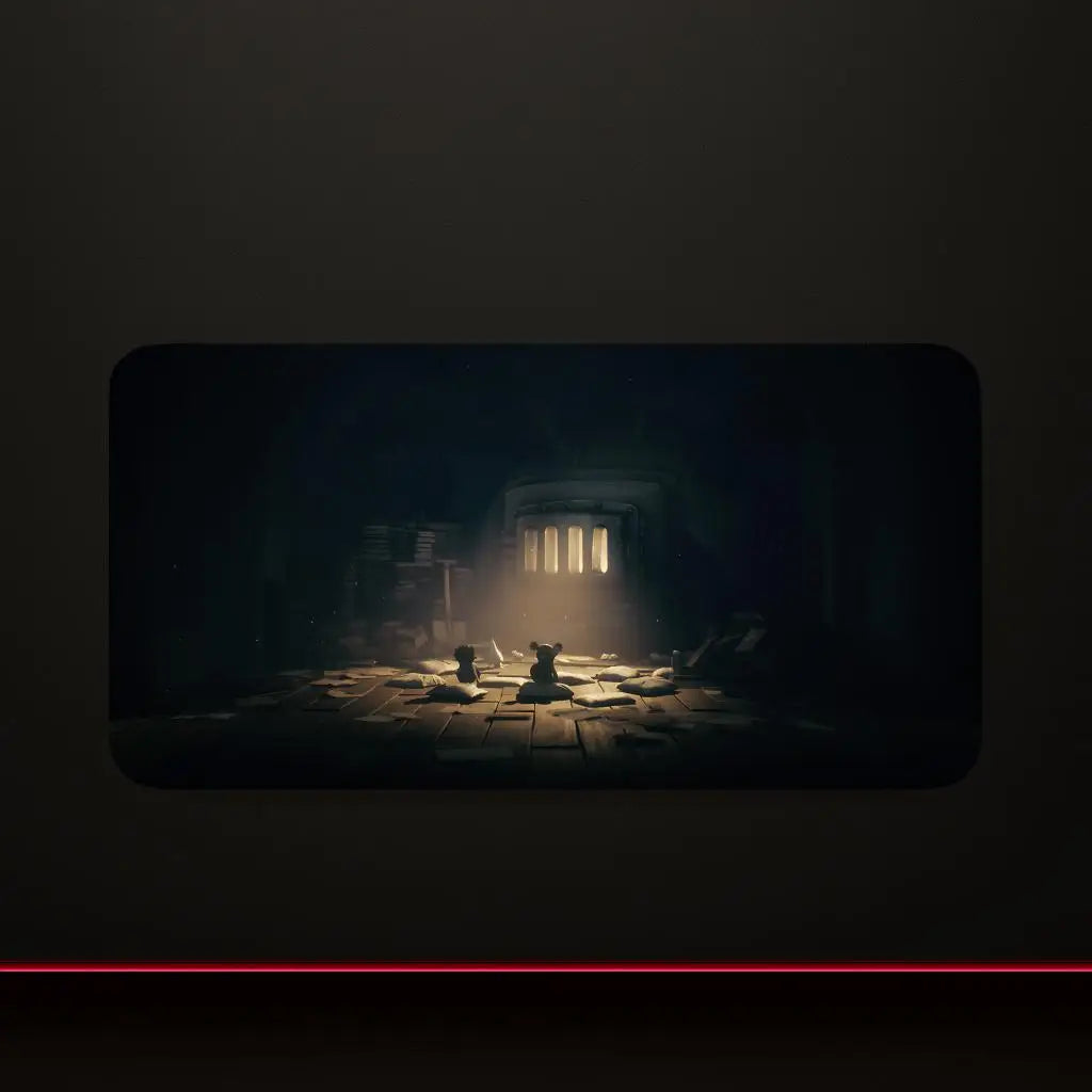 Little Nightmares 3 Mouse Pad Play Mat,Large XXL90x40cmx5mm,stitch Desk Mats,Gaming Accessories,PC Parts