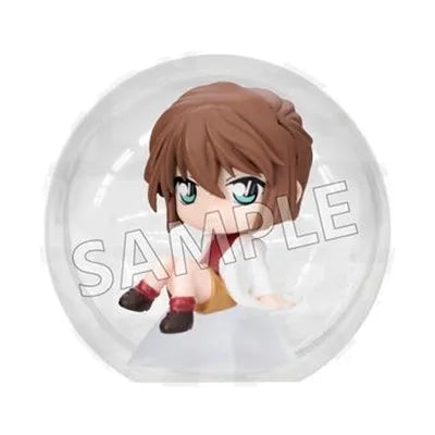 Genuine Gacha Scale Model Detective Conan Sitting Position Doll Haibara Ai Gin Furuya Rei Action Figure Toys