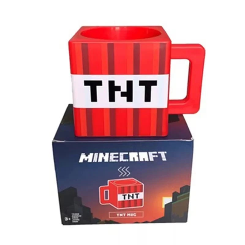 New 230ml Minecraf t Min Game Peripheral Mmug Adult Water Cup Fitness Sports Birthday Cute And Small Collectibleornament Gift