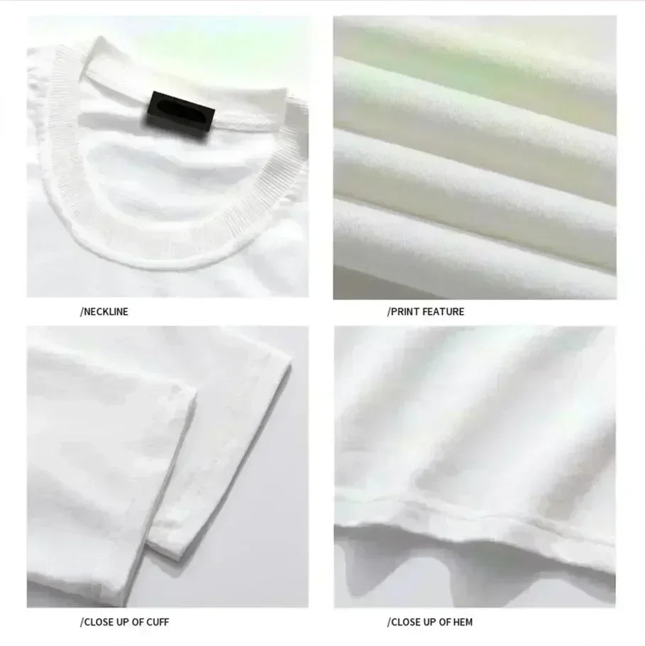 Detective Conan T-shirt Size Unisex Japanese Anime Summer New Men's and Women's Streetwear