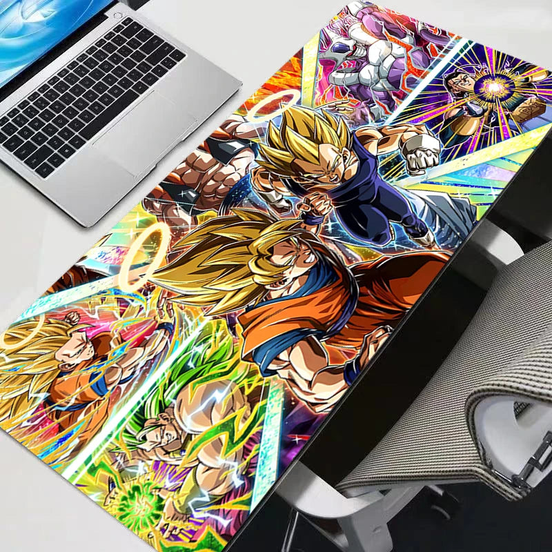 Dragon Ball Z Kawaii DBZ Mouse pad Anime Cute Girl Gabinete Gamer Computer Desk Mat Keyboard Gaming Accessories Mousepad