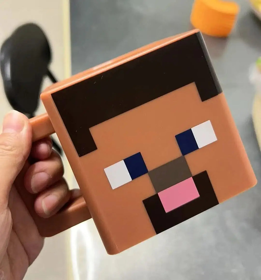 New 230ml Minecraf t Min Game Peripheral Mmug Adult Water Cup Fitness Sports Birthday Cute And Small Collectibleornament Gift
