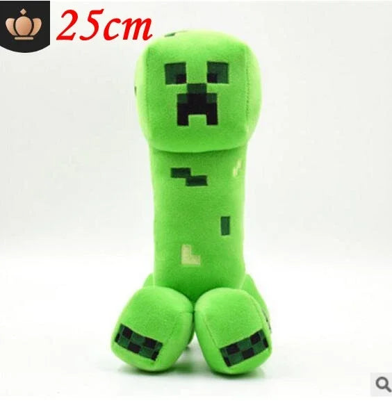 25cm-60cm Minecrafte Pig Stuffed Plush Toys Doll Iron Golem Zombie Enderman Ocelot Ender Dragon Kid Birthday Gift