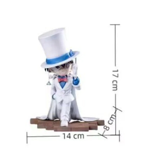 Detective Conan Kaito Kid The Night Baron Anime Action Figure Toys