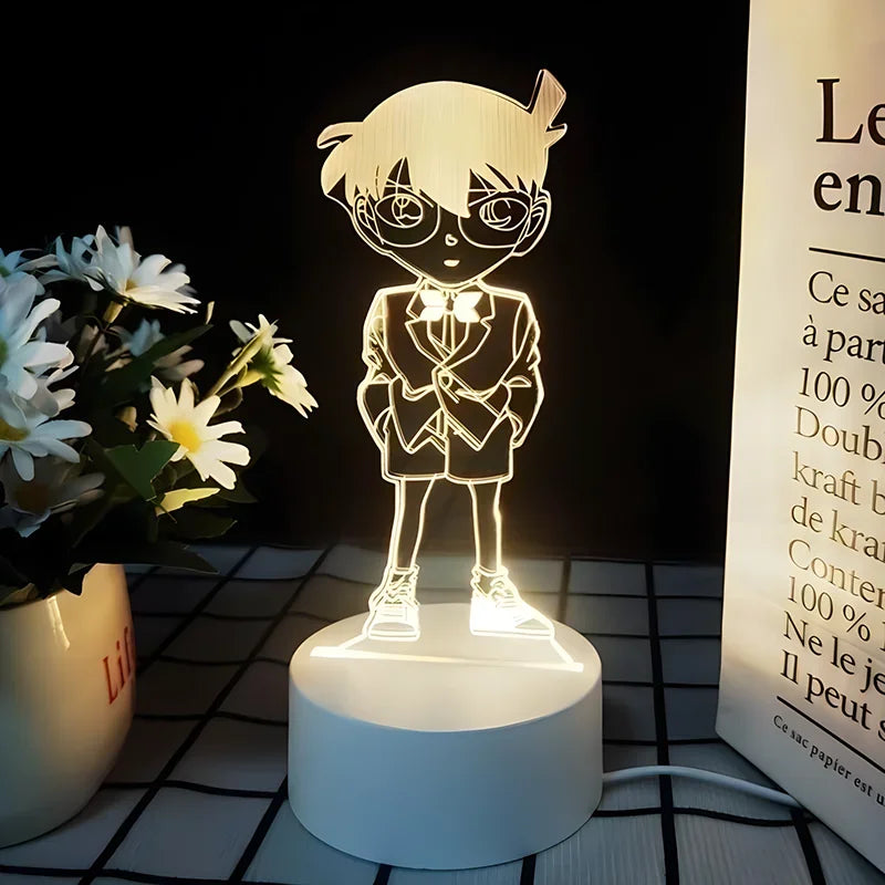 Detective Conan cartoon anime Kidd Conan Toru Amuro night light Kudo bedroom creative ornaments home supplies gifts wholesale