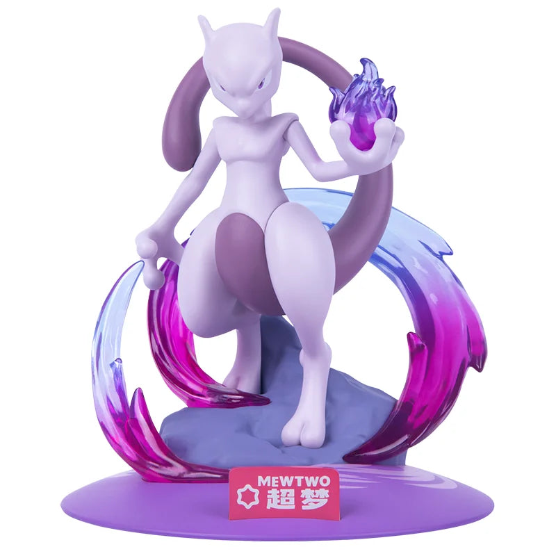 FUNISM Genuine Pokemon Action Figures Pikachu Mewtwo Figurine Gardevoir Sylveon Anime Collect Model Pocket Monster Toy Kids Gift