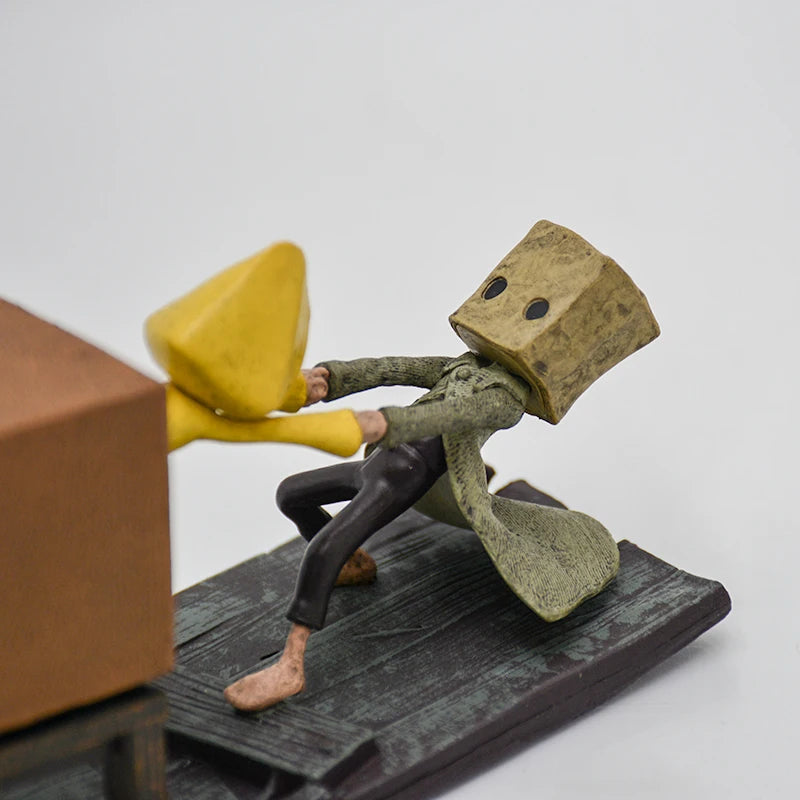 6cm Little Nightmares Nomes Six Anime Game Figure Little Nightmares II Mono Action Figure Adult Collectible Model Doll Toys Gift