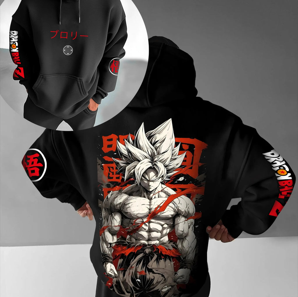Dragon Ball Super Saiyan Son Goku  Men's and Women's Summer Fashion Street Casual Loose T-Shirt, Hoodie, Shorts and Sweatpants