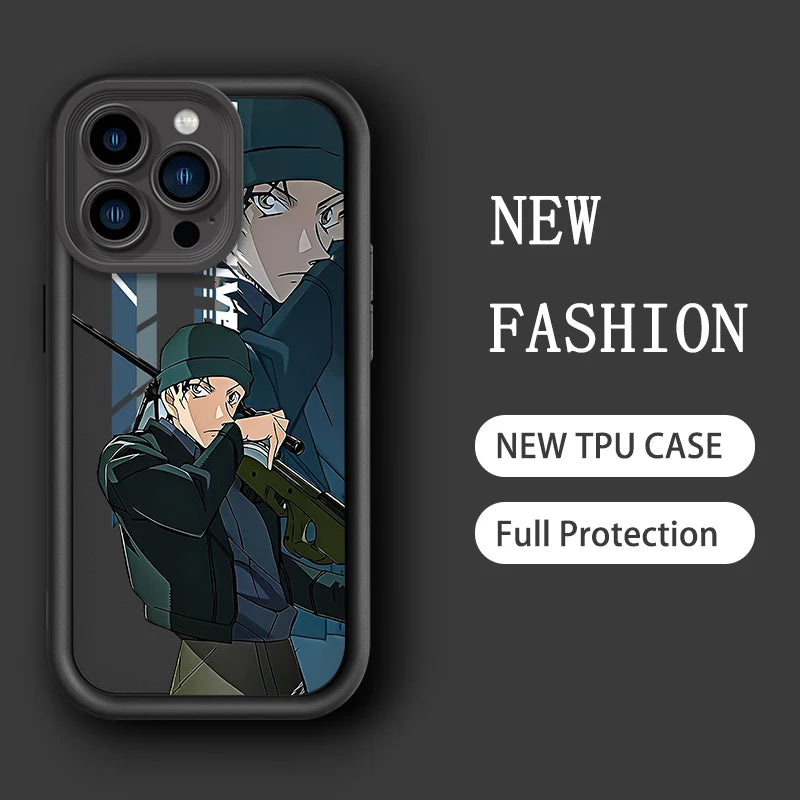 New Detectives Conans KIDs Phone Case For Samsung Galaxy A16 A06 A35 A55 A25 A05s A15 A54 A34 A24 A14 A05 4G 5G Soft TPU Cover