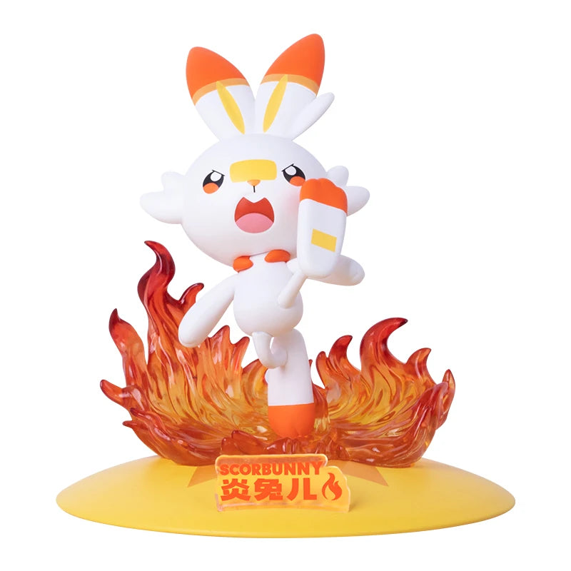 FUNISM Genuine Pokemon Action Figures Pikachu Mewtwo Figurine Gardevoir Sylveon Anime Collect Model Pocket Monster Toy Kids Gift