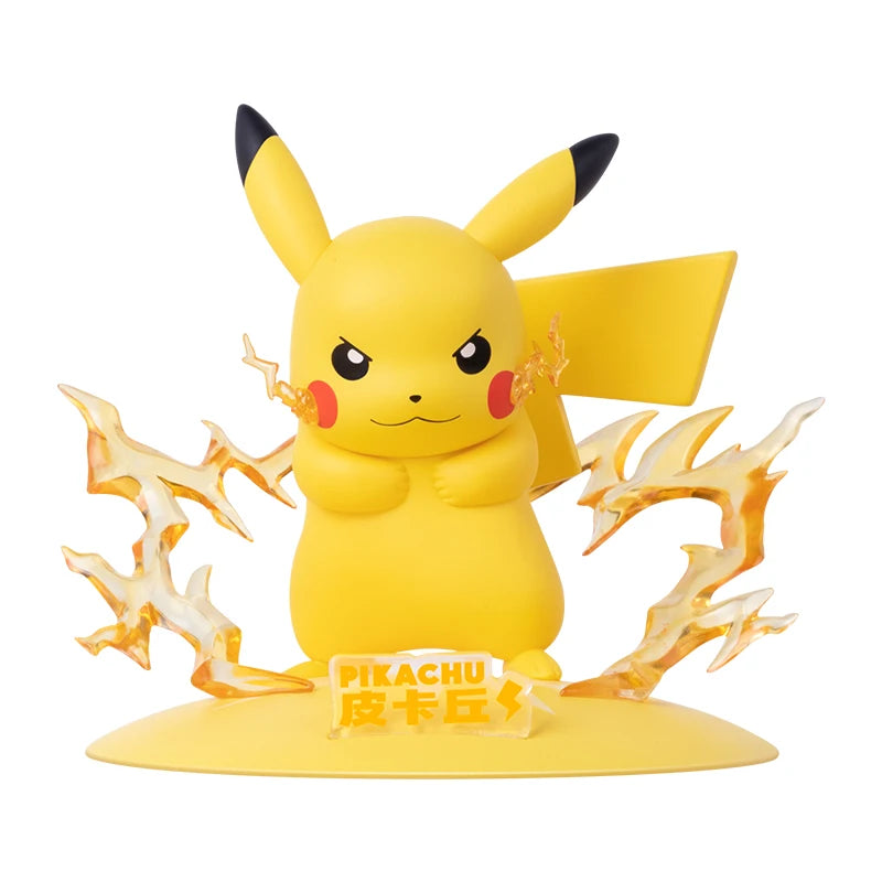 FUNISM Genuine Pokemon Action Figures Pikachu Mewtwo Figurine Gardevoir Sylveon Anime Collect Model Pocket Monster Toy Kids Gift