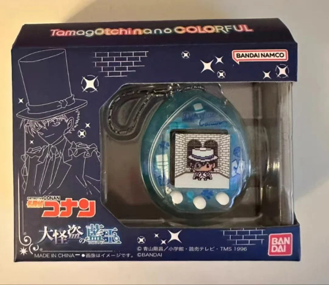 Bandai Genuine Case Closed Tamagotchi Anime Figure Conan Edogawa Kuroba Kaito Toys Boys Girls Christmas Gift Collectible Model