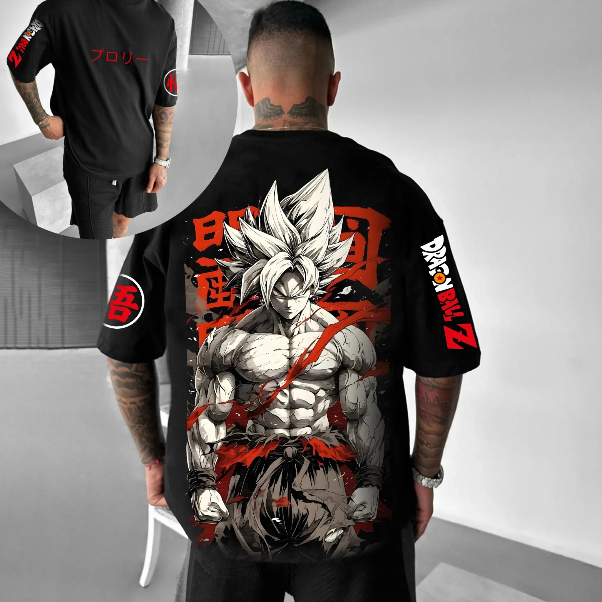 Dragon Ball Super Saiyan Son Goku  Men's and Women's Summer Fashion Street Casual Loose T-Shirt, Hoodie, Shorts and Sweatpants