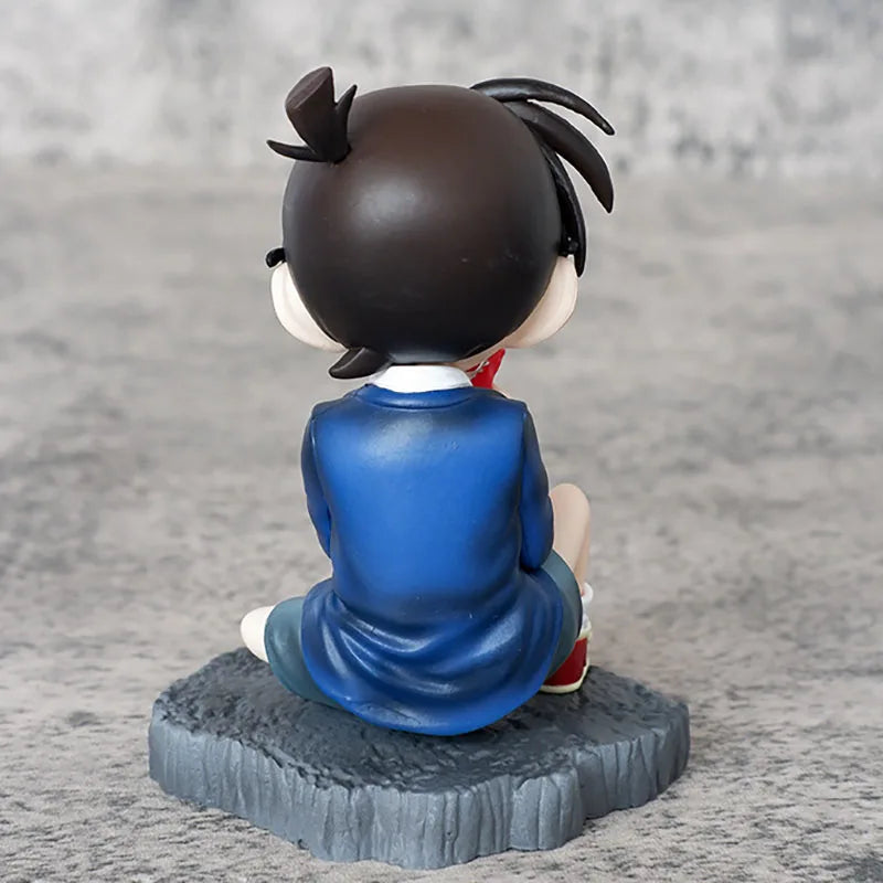 Conan Edogawa Mouri Kogorou Action Figure Richard Moore Figuras Anime Peripheral Manga GK Statue Model Ornament Gift for Kids