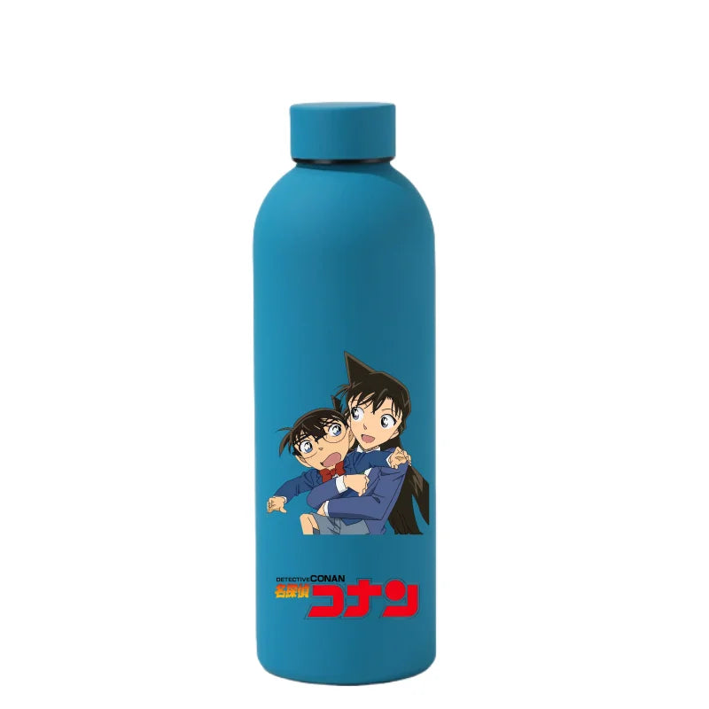Detective Conan Vacuum Mug Student Sports Travel Water Bottle Rachel Moore Jimmy Kudo 316 Stainless Steel Cup Christmas Gift