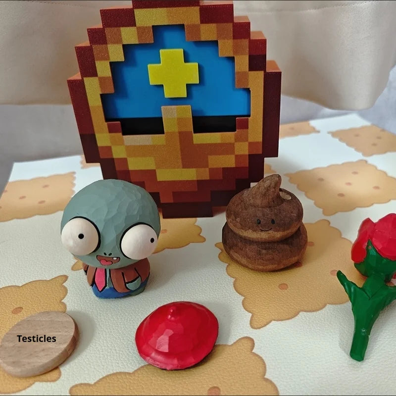 Wall Clock Annoying Villagers Game Peripherals Quartz Clock Digital Wall Clocks Cartoon Home Living Room Bedroom Decoration Gift