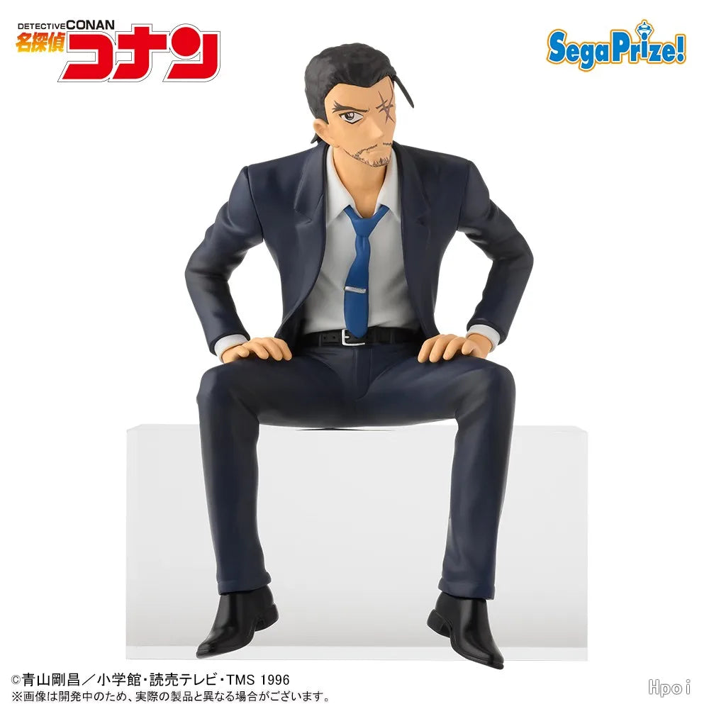Original SEGA Detective Conan Chokonose Premium Figure Yamato Dasuke/Uehara Yui/Morofushi Takaaki Model Toys