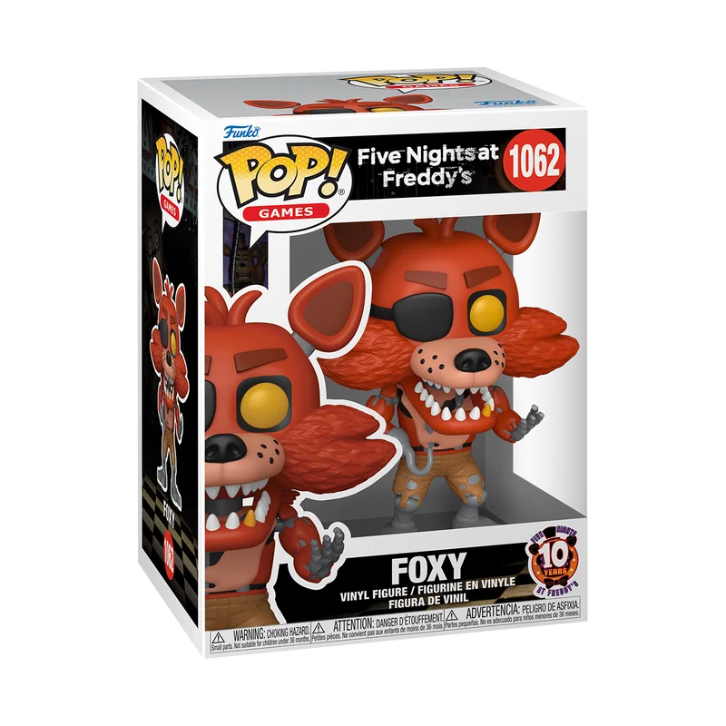مجموعة Funko Pop الأصلية Five Nights at Freddy's Bonnie Foxy Freddy Roxy مناسبة للأولاد والبنات كهدية