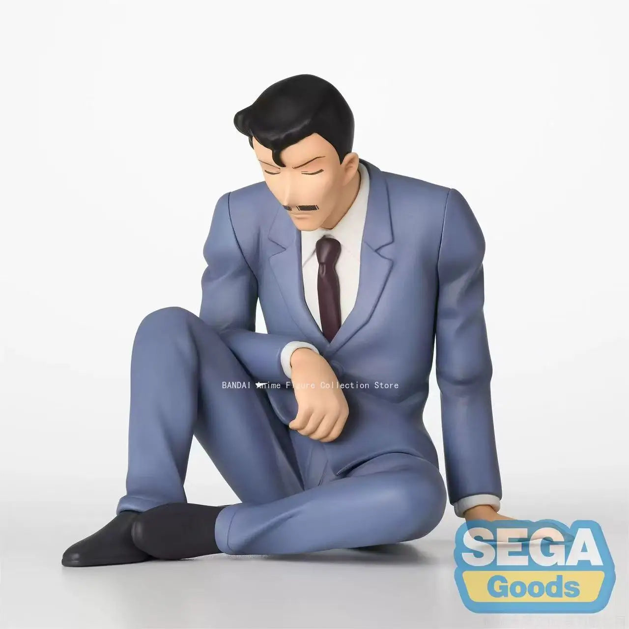 Original SEGA Detective Conan Chokonse Premium Figure "Mouri Kogoro"  "Edogawa Conan" (watch Type Anesthesia Gun)