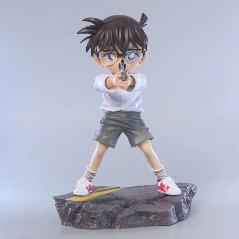 Conan Edogawa Mouri Kogorou Jimmy Kudo Model Richard Moore Action Figure Figuras Anime Peripheral Manga GK Statue Gift for Kids