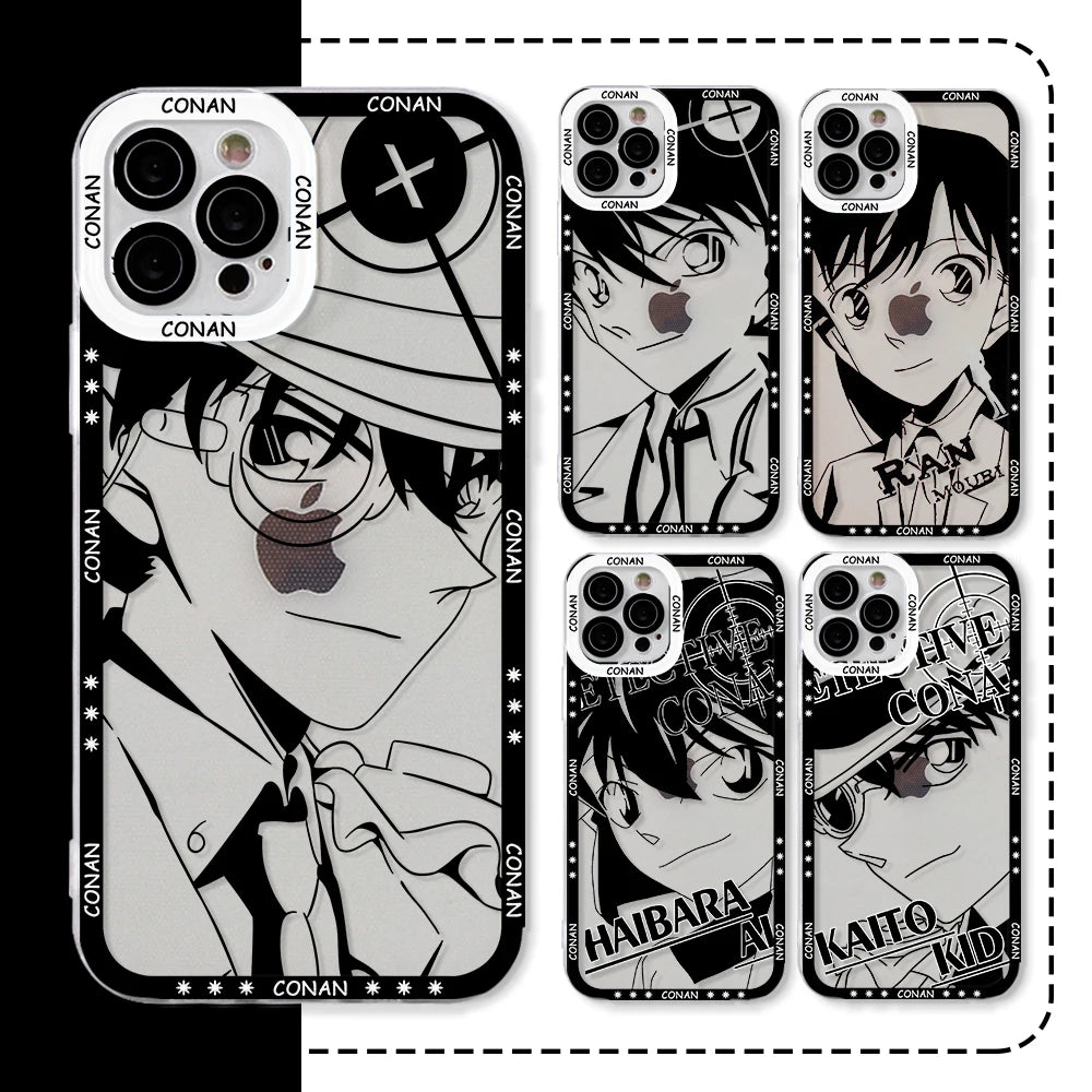 Detective Conan Jimmy Kudo Phone Case for Samsung Galaxy A71 A55 A54 A53 A52 A51 A34 A33 A32 A23 A14 A13 A12 A06 4G 5G Cover
