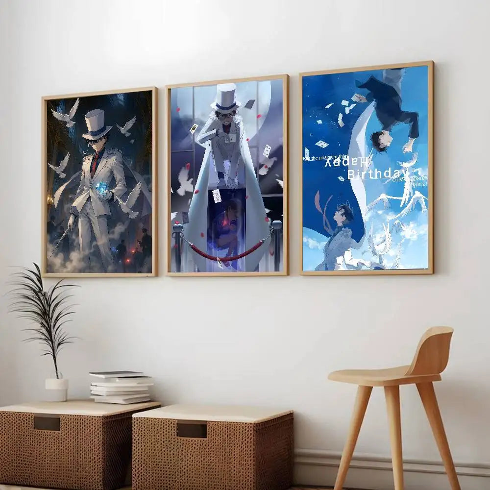 KT-Detective Conan J-Jason Kidd Poster Canvas Painting Poster With Prints Home Bedroom Living Room Decoration Gift