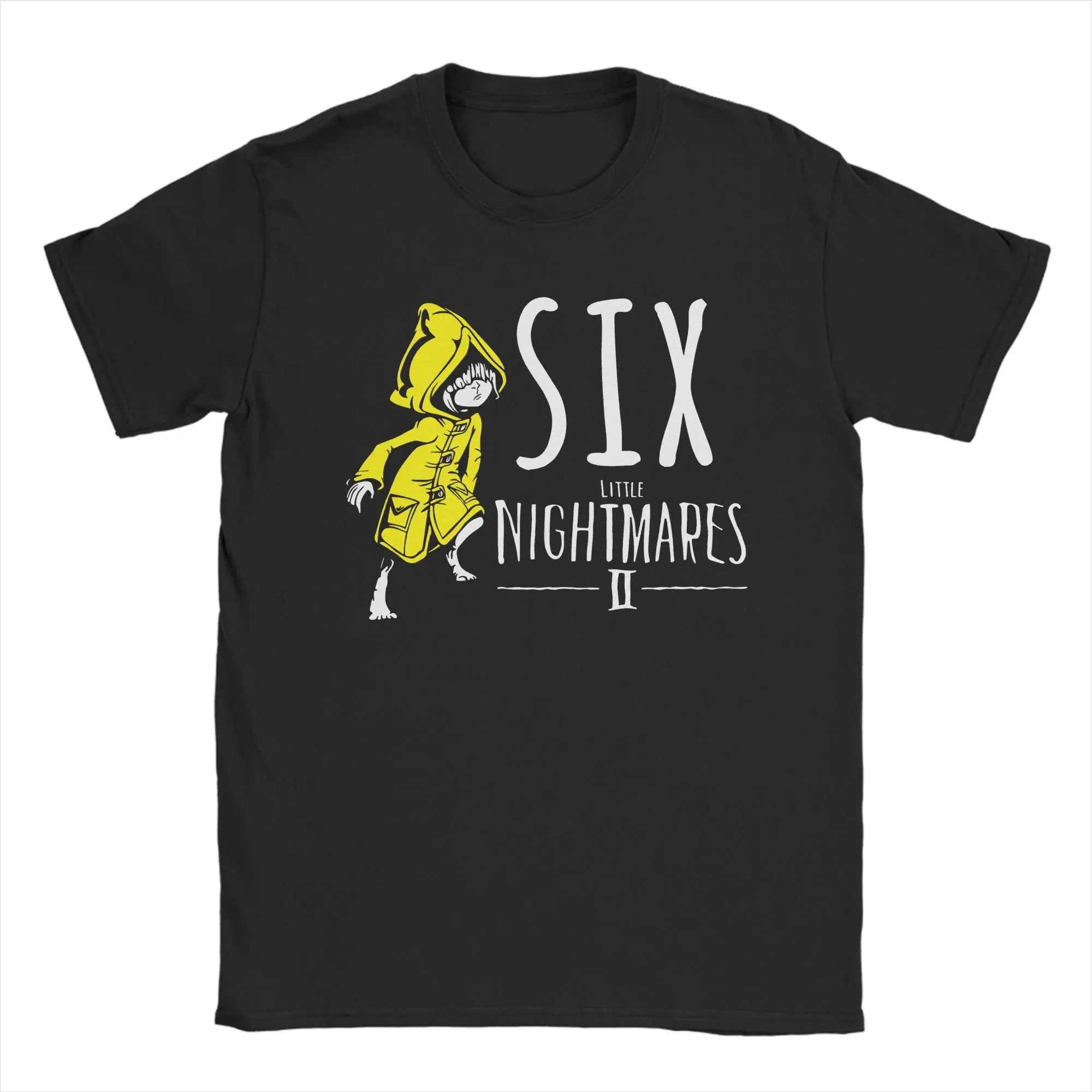 Aesthetic The Little Nightmares Six And Mono  T Shirt Unisex Cotton Short Sleeve  O-neck Summer Top Tee