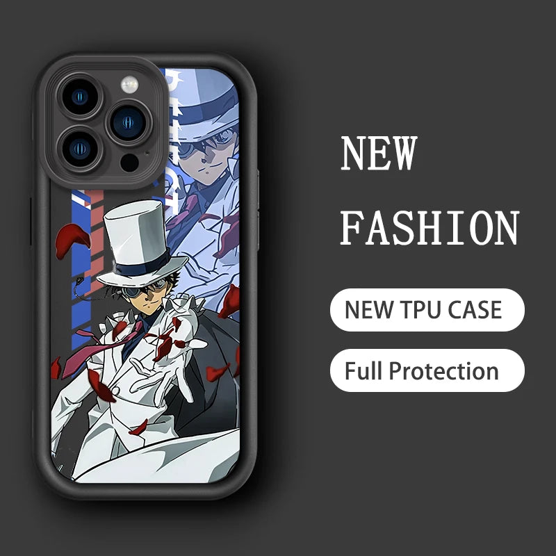 New Detectives Conans KIDs Phone Case For Samsung Galaxy A16 A06 A35 A55 A25 A05s A15 A54 A34 A24 A14 A05 4G 5G Soft TPU Cover