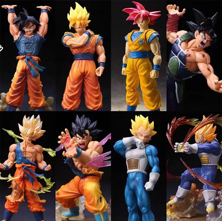 Dragon Ball Anime Blind Box Figure PVC Collectible Toy Mystery Surprise Gift for Fans Goku Vegeta Frieza Piccolo  Random Edition