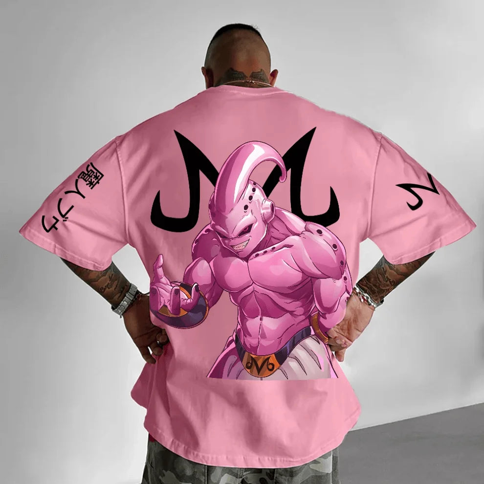 Summer Y2k Dragon Ball Oversized Men's T-Shirts Women's Cotton Short Sleeve Tee Casual Streetwear Unisex Tops Anime Inspired