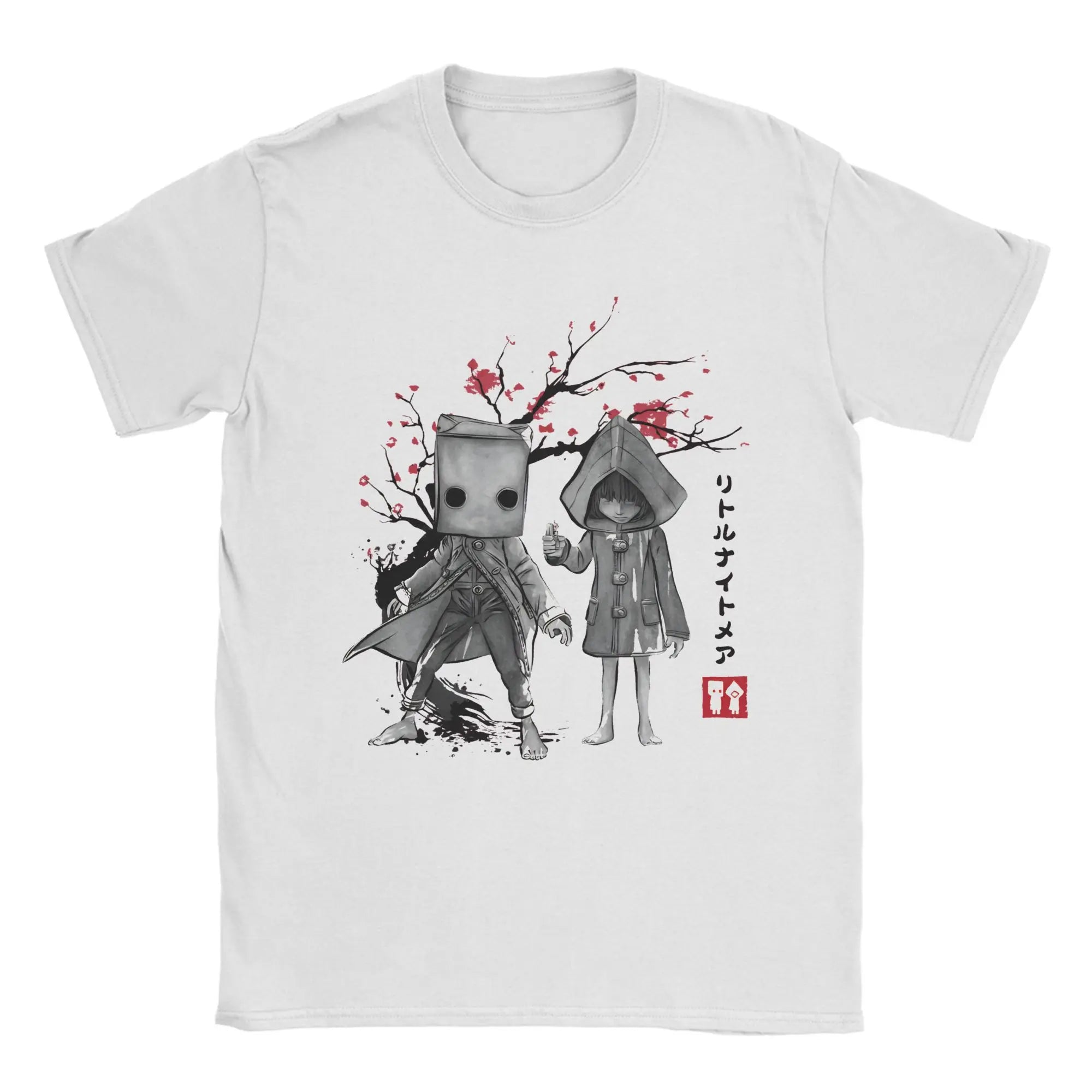 Little Nightmares T-Shirt Men Women Gaming Funny Cotton Tee Shirt Crew Neck Short Sleeve T Shirt Gift Clothes